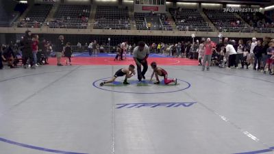 52 lbs Quarterfinal - Damear Roy, Penngrove vs Makai Long, New Castle