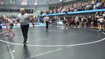 140 lbs Champ. Round 1 - Kyla Bessman, South Tama vs Kodie Holcomb, Iowa Valley, Marengo