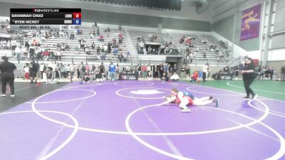 65 kg Champ. Rd Of 16 - Savannah Chao, Level Up Wrestling Center vs Ryen Hickey, Mile High Wrestling Club