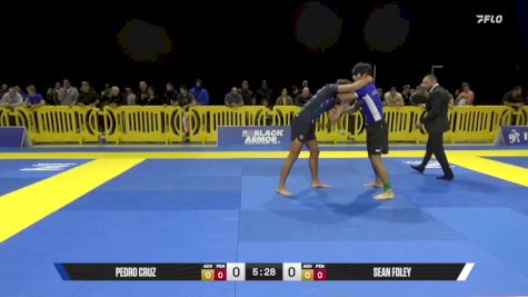 Sean Foley vs Pedro Cruz 2025 Pan IBJJF Jiu-Jitsu No-Gi Championship