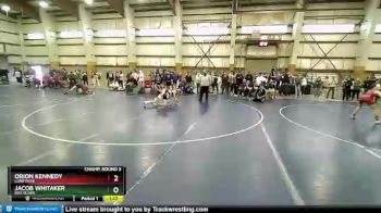 141 lbs Champ. Round 3 - Orion Kennedy, Lone Peak vs Jacob Whitaker, Box Elder