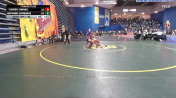 126 lbs Champ. Round 3 - Giovanni Gutierrez, Hackettstown vs Carter Chunko, Saucon Valley