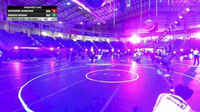 157 lbs Semifinal - Giovanni Sanchez, Duran Elite vs Baron Rosas, Maize WC