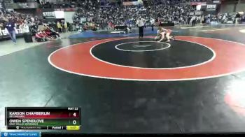 2 lbs Champ. Round 1 - Karson Chamberlin, Bellingham vs Owen Spendlove, East Valley (Spokane)