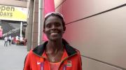 Sally Kipyego happy with silver but wanting more after London Olympics