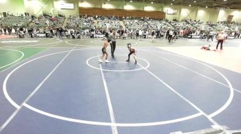 58 lbs Consi Of 8 #1 - Mauricio Reyes, Small Town WC vs Marcus Pettis, Team Aggression