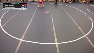 86 lbs Semis - Gage Wangen, Summit Wrestling Academy vs Benjamin Mack, Pursuit Wrestling