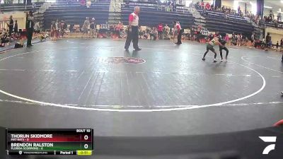 40 lbs Finals (8 Team) - Thorijn Skidmore, Mat Rats vs Brendon Ralston, Florida Scorpions