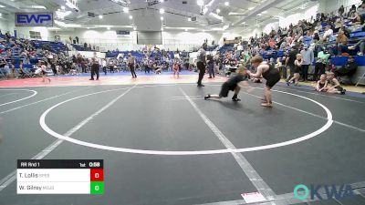 Rr Rnd 1 - Tommy Lollis, Sperry Wrestling Club vs Weston Gilroy, Mojo Grappling Academy