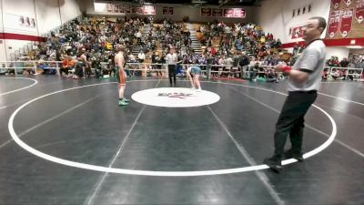 132 lbs Semifinal - Landon Rhyne, Pinedale vs Cooper Meyer, Wheatland