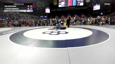 285 lbs Champ. Rd Of 64 - William Darke, MI vs Lucas Franklin, OK