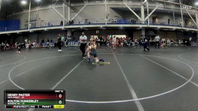 92 lbs Round 5 (6 Team) - Kolton Dunkerley, Rangers WC vs Henry Paster, Yale Street