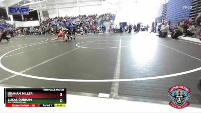 85 lbs 5th Place Match - Graham Miller, WTC vs Lukas Durham, SW Timberwolves