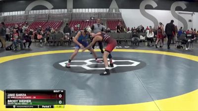 119 lbs Placement Matches (8 Team) - Brody Weimer, Death Squad Wrest vs Jake Garza, DC Wrestling Academy