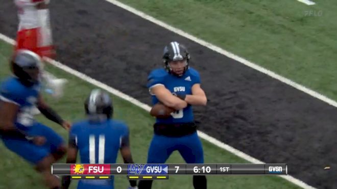 Grand Valley State Football Jumps All Over Ferris State In The Air: Watch