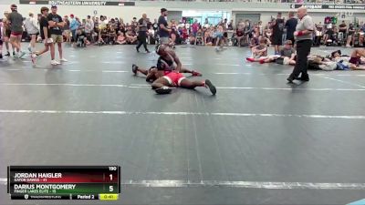 190 lbs Round 4 (6 Team) - Darius Montgomery, Finger Lakes Elite vs Jordan Haigler, Gator Dawgs