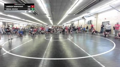 95 lbs Quarterfinal - Jamison Hempstead, Tannersville vs Zekial Soltau, Syracuse