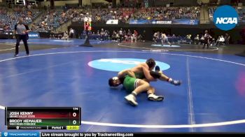 174 lbs Semifinal - Brody Hemauer, Wisconsin-Parkside vs Josh Kenny, Grand Valley State