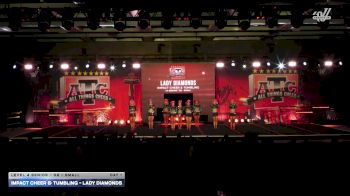 Impact Cheer & Tumbling - Lady Diamonds [2026 L4 Senior - D2 - Small Day 1] 2026 ATC Grand Nationals