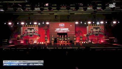 Impact Cheer & Tumbling - Lady Diamonds [2026 L4 Senior - D2 - Small Day 1] 2026 ATC Grand Nationals