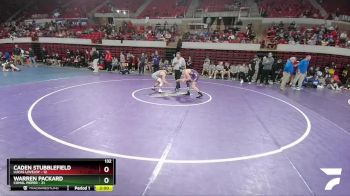 132 lbs 2nd Wrestleback And Semi-finals(16 Team) - Warren Packard, Comal Pieper vs Caden Stubblefield, Lucas Lovejoy