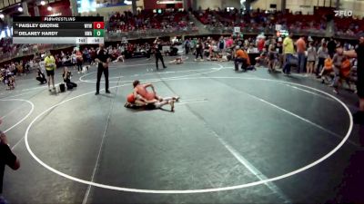 73 lbs Champ. Round 1 - Delaney Hardy, Nebraska Wrestling Academy vs Paisley Grothe, Winside Youth Wrestling