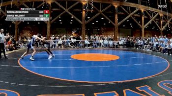 144 lbs Semis & 3rd Wb (16 Team) - Bryce Milbury, Lovett School vs DeShaun Dawson, Columbus