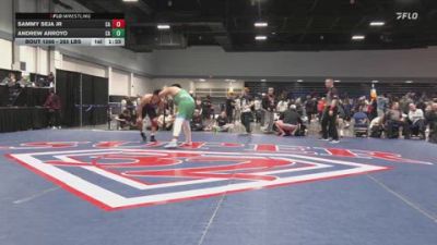285 lbs 7th Place - Sammy Seja Jr, CA vs Andrew Arroyo, CA