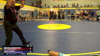 113 lbs 1st Place Match - Trevor Christenson, Bobcat Wrestling Club vs Oscar Gauna, Kansas Young Guns Wrestling Club