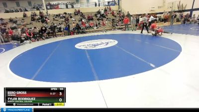 165 lbs Cons. Round 4 - Eero Gross, Wabash vs Tyler Rodriguez, North Central College