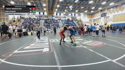 157 lbs Champ. Round 1 - Sam Aponte, Mount Dora vs Ricky Montalvan, Maximum Performance