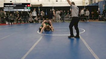 174 lbs Cons. Round 4 - Mark Forry, York (pa) vs Davis Keppley, Albright College