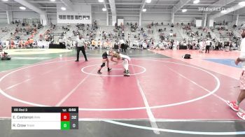 80 lbs Rr Rnd 3 - Elijah Castanon, Roundtree Wrestling Academy Black vs Ramsey Crow, Team Bro