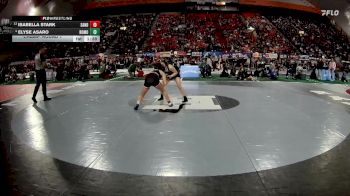 G 126 lbs Champ. Round 1 - Isabella Stark, Sandpoint vs Elyse Asaro, Rocky Mountain
