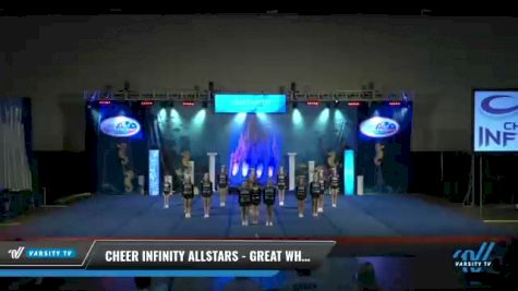 Cheer Infinity Allstars - Great Whites [2021 L4 Senior - D2 - Small Day 2] 2021 Return to Atlantis: Myrtle Beach