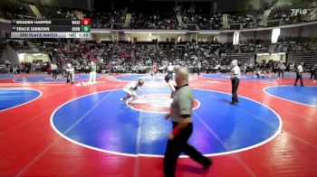 132-5A 3rd Place Match - Trace Gibbons, Roswell vs Braden Harper, Woodstock