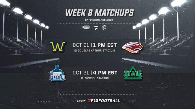 Watch The FloFootball Games Of The Week Live On October 21st