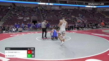 215 lbs Consy Rd Iv - Jackson Zimmerman, Brookville vs Nick Presnell, Chestnut Ridge