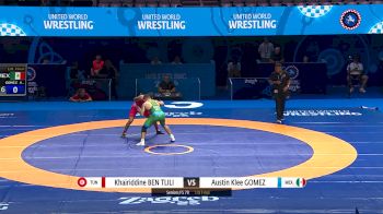 70 kg 1/8 Final - Khairiddine Ben Tlili, Tunisia vs Austin Klee Gomez, Mexico