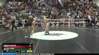 145 lbs Cons. Round 3 - Kelten Crow, Sheridan vs Adrian Archer, Buffalo