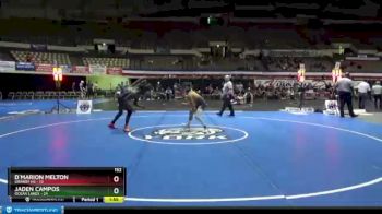 152 lbs Sat 12 - Jaden Campos, Ocean Lakes vs D`Marion Melton, Granby HS