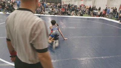 106 lbs Champ. Rd Of 32 - Bryce Feran, Victory School Of Wrestling vs Miles Davis, Relentless Training Center