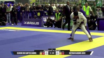 Meyram Maquiné Alves vs Cleison Dos Santos Gabriel 2026 Brasileiro Jiu-Jitsu IBJJF