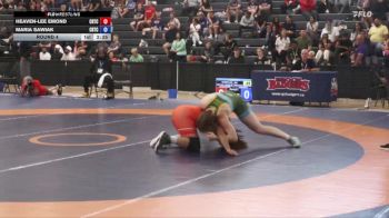65kg Round 4 - Heaven-Lee Emond, National Capital Wrestling Club vs Maria Sawiak, Edmonton Wrestling Club