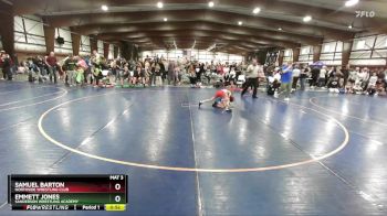 59 lbs Cons. Round 3 - Samuel Barton, Northside Wrestling Club vs Emmett Jones, Sanderson Wrestling Academy