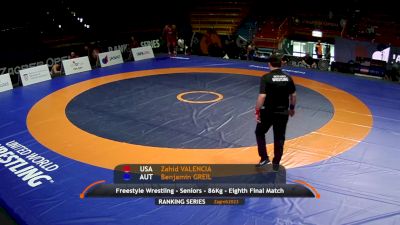 86kg - Zahid Valencia, USA vs Benjamin Greil, AUT