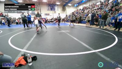 60 lbs Rr Rnd 4 - Cutter Bledsoe, Woodland Wrestling Club vs Knox Perkins, Tahlequah Wrestling Club