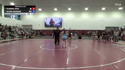 110 lbs Champ. Round 1 - Alyssa Marquez, East Los Angeles College vs Alondra Avila, Moorpark College
