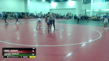 190 lbs Round 3 (10 Team) - Trent Johnson, Tomahawk Wrestling Club vs Zander Pendley, Owen Valley