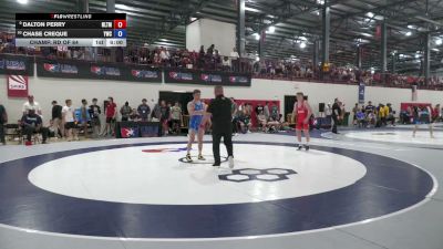 65 kg Champ. Rd Of 64 - Dalton Perry, NLWC/TMWC vs Chase Creque, Yellowjackets Wrestling Club